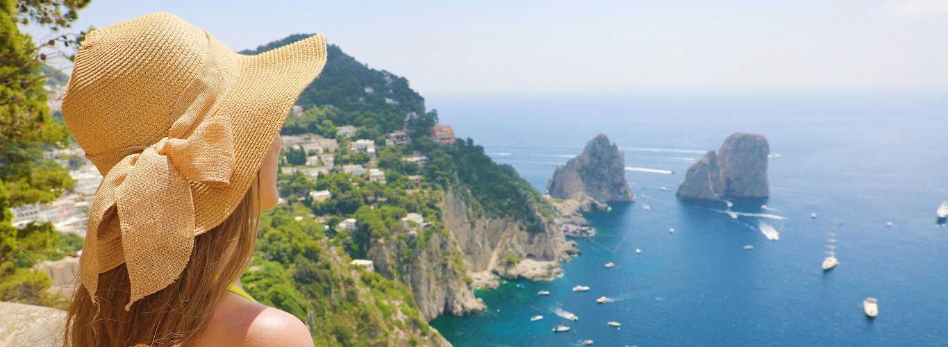 1 Day Capri Tour with Blue Grotto from Rome