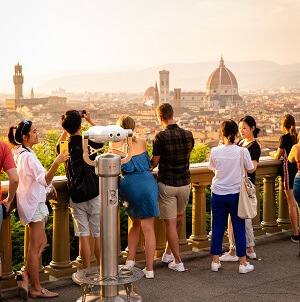 Florence Day Tour with Accademia & Uffizi Gallery
